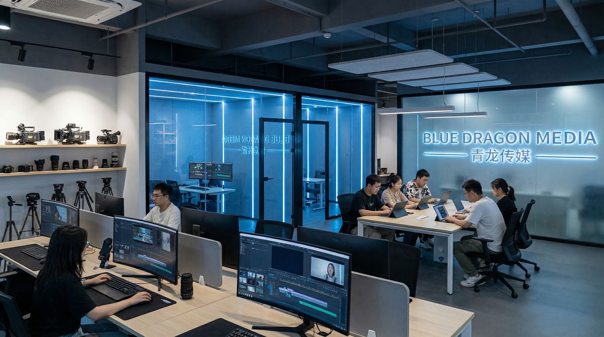 探花影视传媒公司办公室